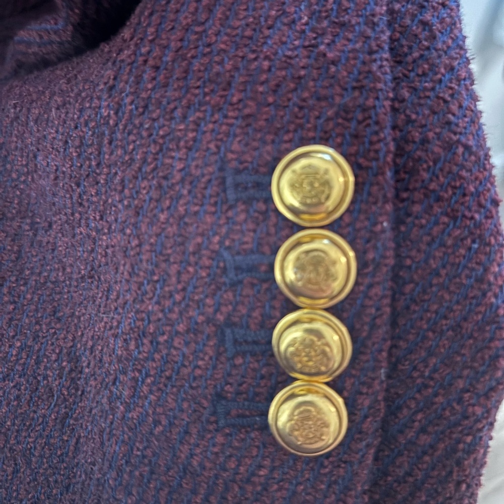 Ann Taylor Deep Purple Blazer - Picture 3 of 7